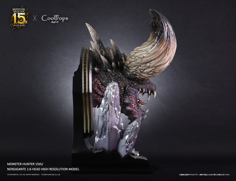 Monster Hunter CoolProps 15th Nergigante 1/6 Head High Resolution Model