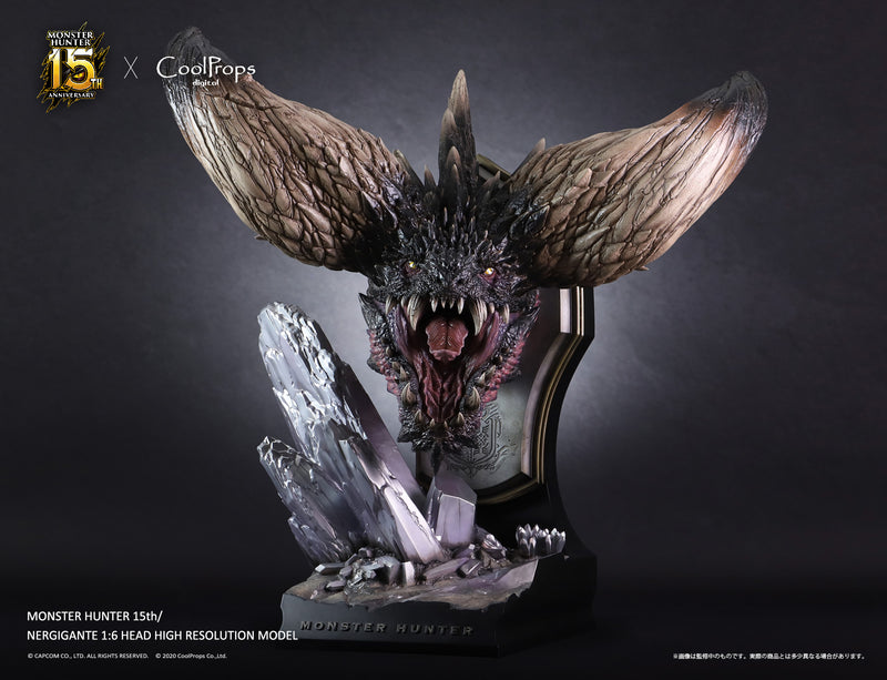 Monster Hunter CoolProps 15th Nergigante 1/6 Head High Resolution Model