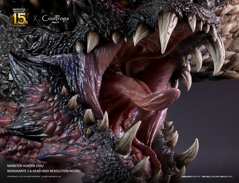 Monster Hunter CoolProps 15th Nergigante 1/6 Head High Resolution Model