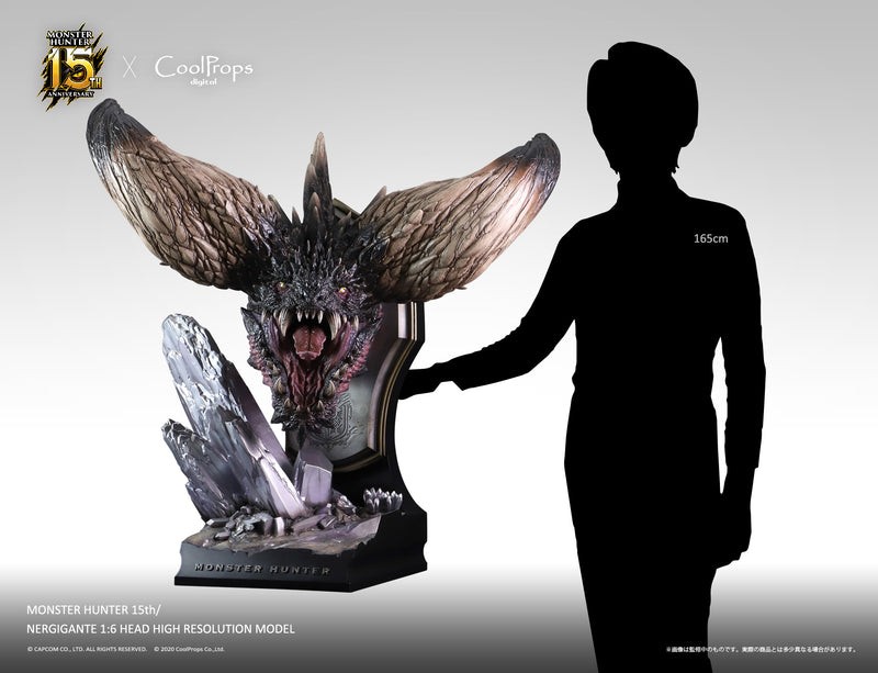 Monster Hunter CoolProps 15th Nergigante 1/6 Head High Resolution Model