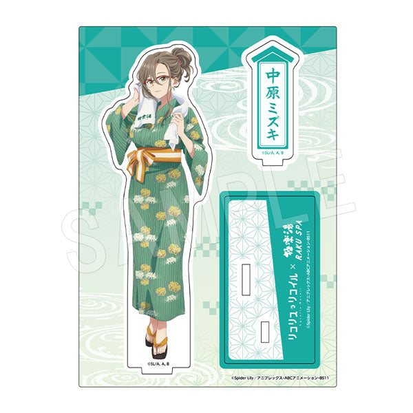 Lycoris Recoil Chugai Mining Acrylic Stand Yukata Ver.(1-4 Selection)