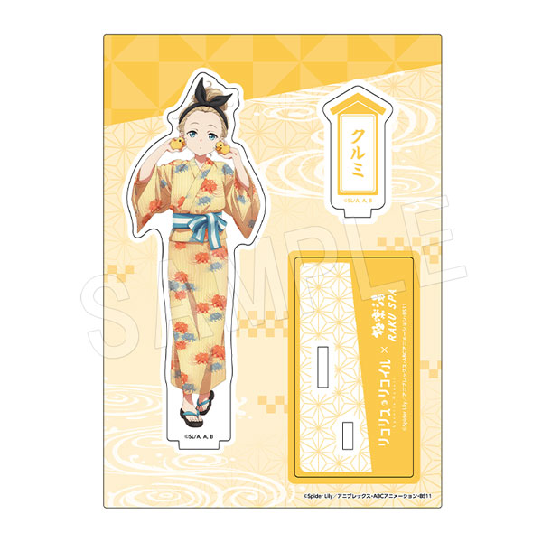 Lycoris Recoil Chugai Mining Acrylic Stand Yukata Ver.(1-4 Selection)