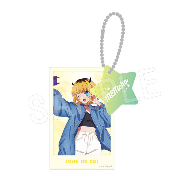 Oshi no Ko Chugai Mining Glitter Acrylic Key Chain Denim Style Ver.