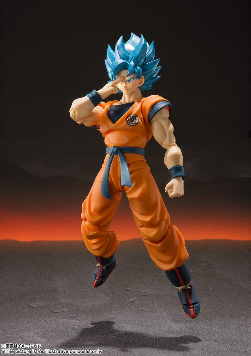 Dragon Ball Z Bandai S.H.Figuarts Super Saiyan God Super Saiyan Son Gokou -Super-(JP)(3rd-order)