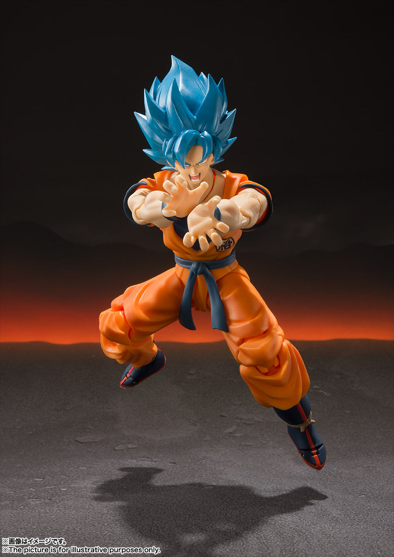 Dragon Ball Z Bandai S.H.Figuarts Super Saiyan God Super Saiyan Son Gokou -Super-(JP)(3rd-order)