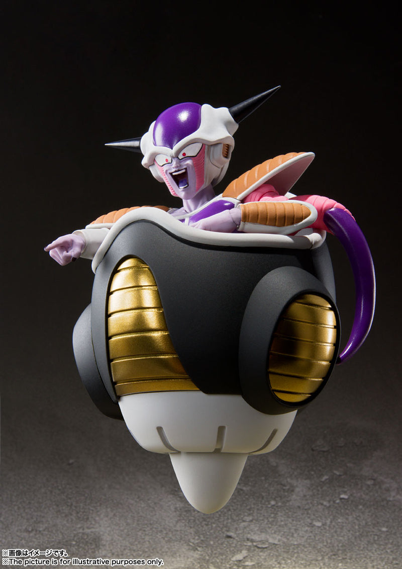 Dragon Ball Z Bandai S.H.Figuarts Frieza First Form & Frieza Hover Pod (Resale)