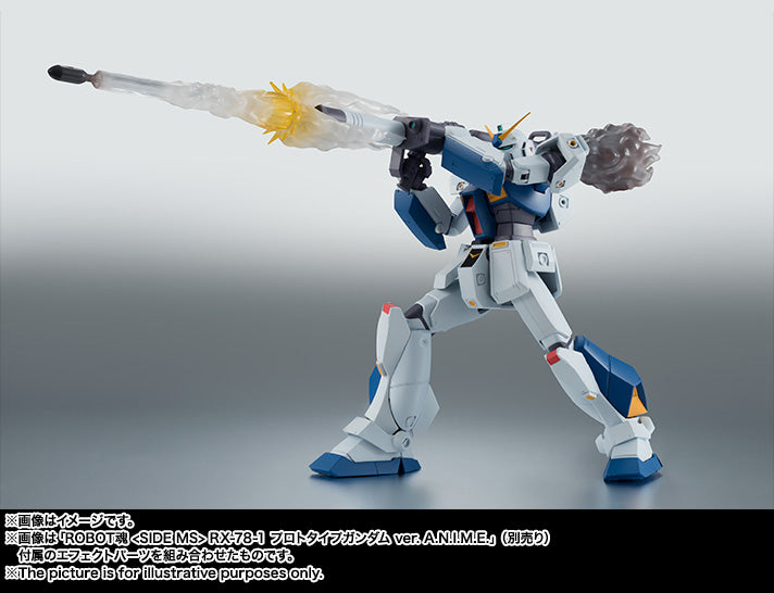 GUNDAM MOBILE SUIT 0080 War in the Pocket Bandai Robot Spirits Side MS RX-78NT-1 Gundam NT-1 Ver. A.N.I.M.E. (JP)