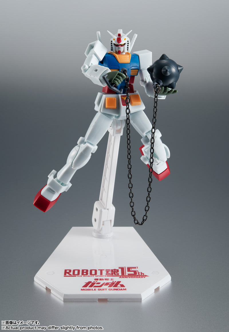 Gundam Mobile Suit Robot Bandai Spirits Side MS RX-78-2 Gundam Ver. A.N.I.M.E. -Robot Spirits 15th Anniversary- (JP)