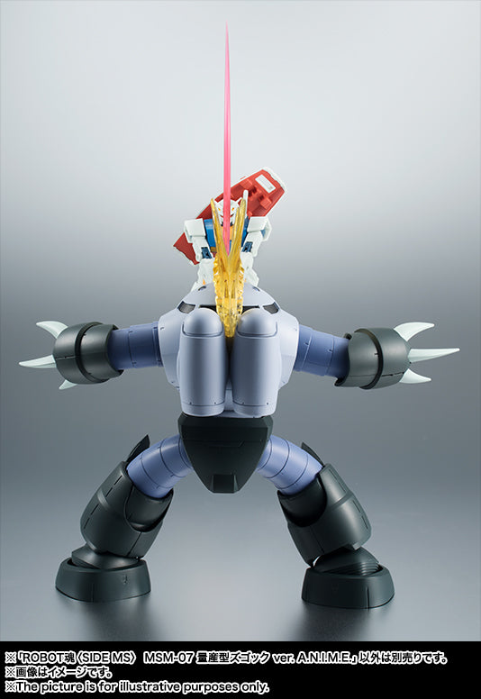 Gundam Mobile Suit Bandai Robot Spirits Side MS MSM-07 Mass Production Type Z'Gok Ver. A.N.I.M.E.(JP)