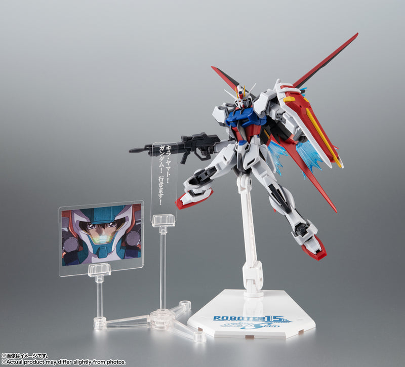 Gundam SEED Mobile Suit Bandai Robot Spirits Side MS GAT-X105+AQM/E-X01 Aile Strike Gundam Ver. A.N.I.M.E. -Robot Spirits 15th Anniversary- (JP)