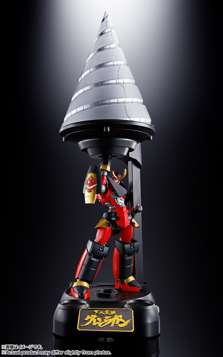 Tengen Toppa Gurren Lagann Bandai Soul of Chogokin GX-107 Completely Transformed Combined Gurren Lagann & Giant Rotation Giga Drill Set(JP)