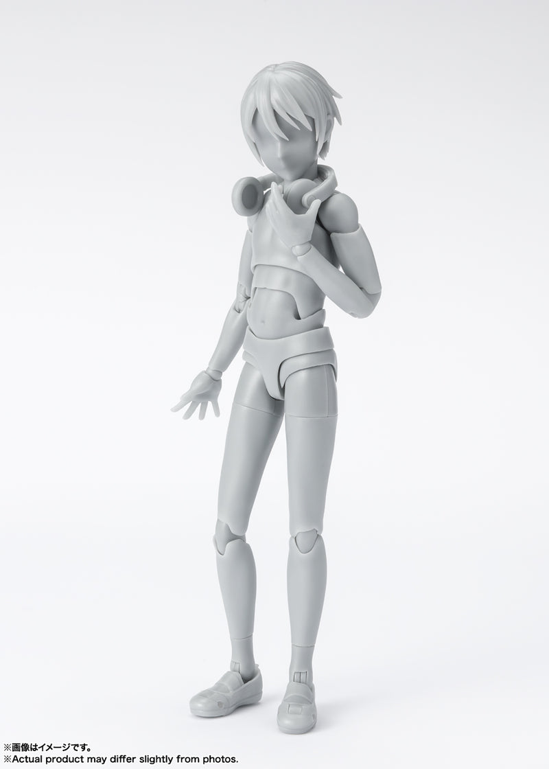 Bandai S.H.Figuarts Body-kun -School Life- Edition DX Set (Gray Color Ver.)(JP)