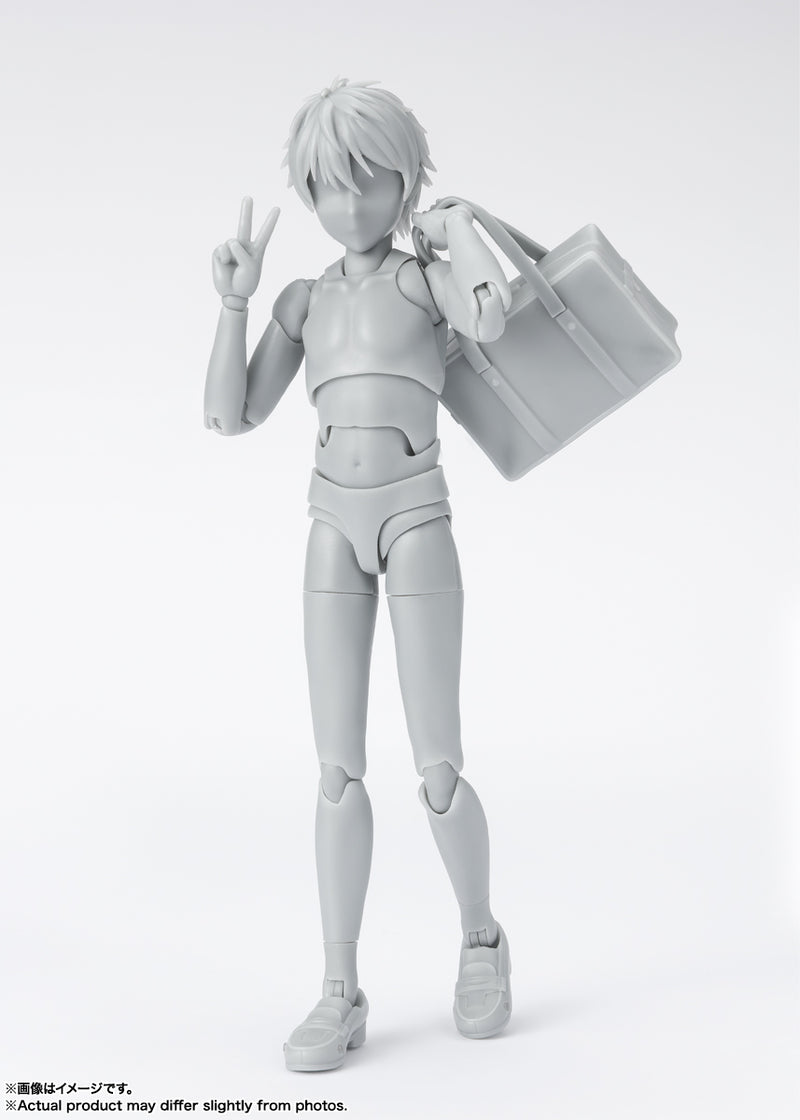 Bandai S.H.Figuarts Body-kun -School Life- Edition DX Set (Gray Color Ver.)(JP)