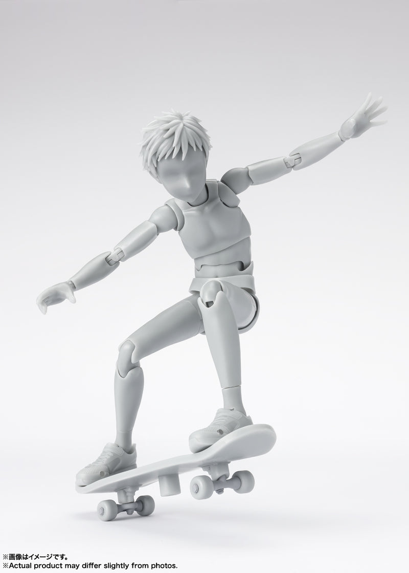 Bandai S.H.Figuarts Body-kun -School Life- Edition DX Set (Gray Color Ver.)(JP)