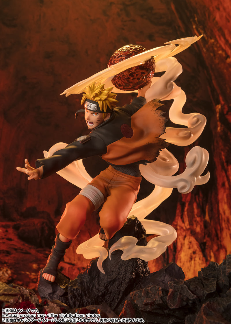 NARUTO -Shippuden- Bandai Figuarts Zero (Extra Battle) Uzumaki Naruto -Sage Art: Lava Release Rasenshuriken-(JP)