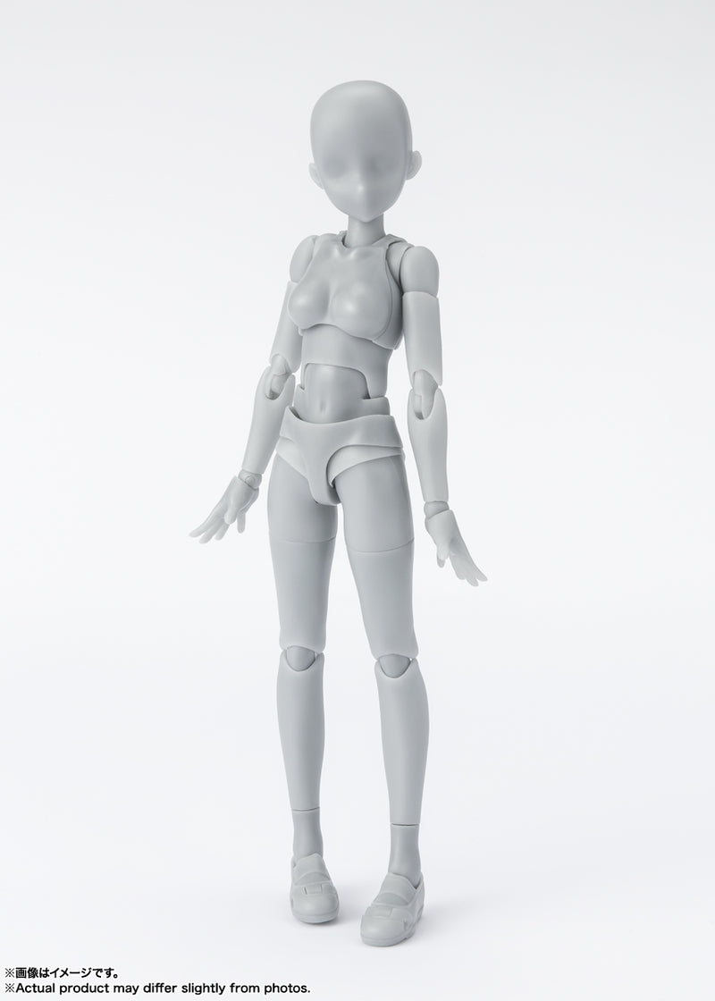 Bandai S.H.Figuarts Body-chan -School Life- Edition DX Set (Gray Color Ver.)(JP)