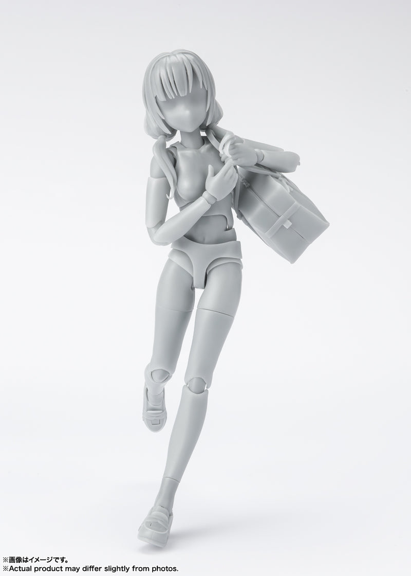 Bandai S.H.Figuarts Body-chan -School Life- Edition DX Set (Gray Color Ver.)(JP)