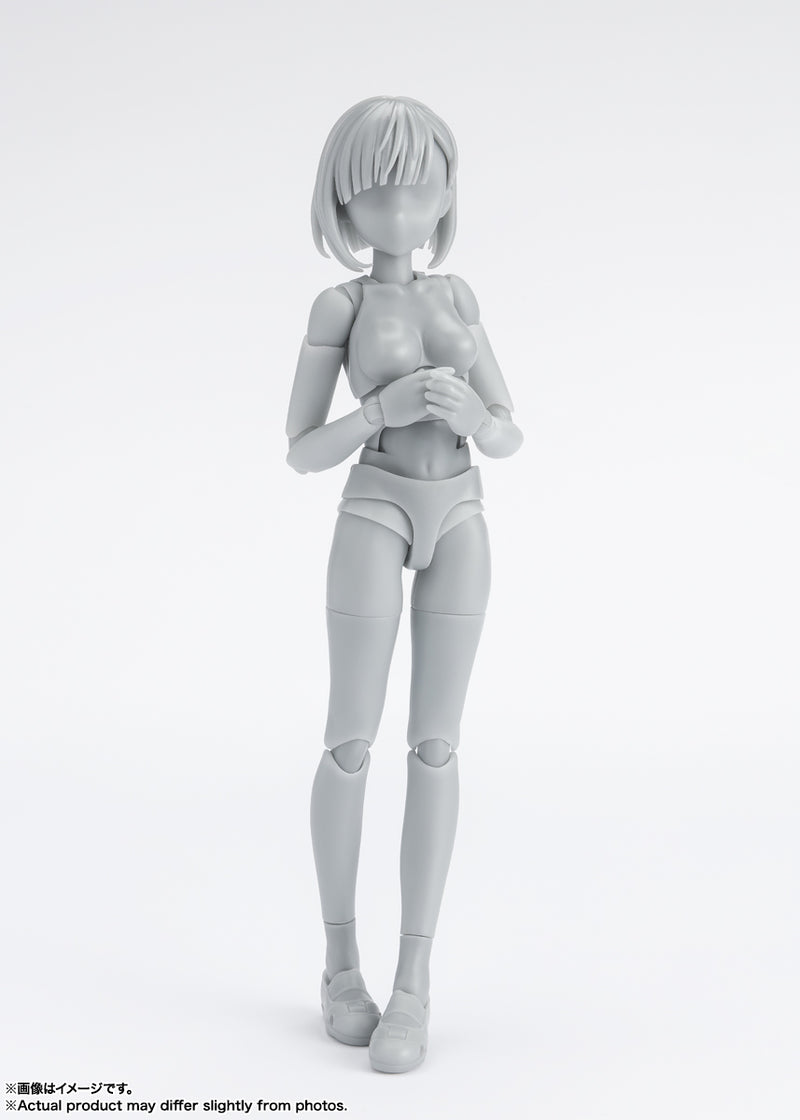 Bandai S.H.Figuarts Body-chan -School Life- Edition DX Set (Gray Color Ver.)(JP)