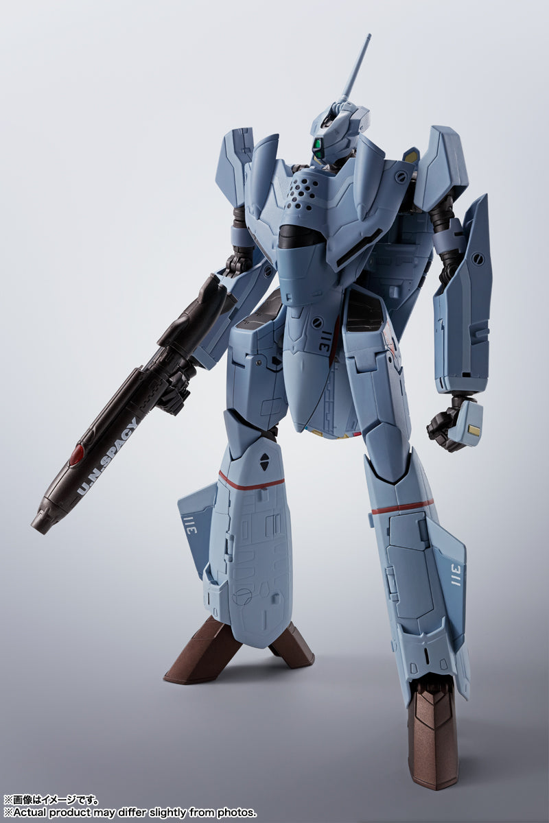 Macross Zero Bandai HI-METAL R VF-0A Phoenix (Kudo Shin Fighter) + QF-2200D-B Ghost(JP)