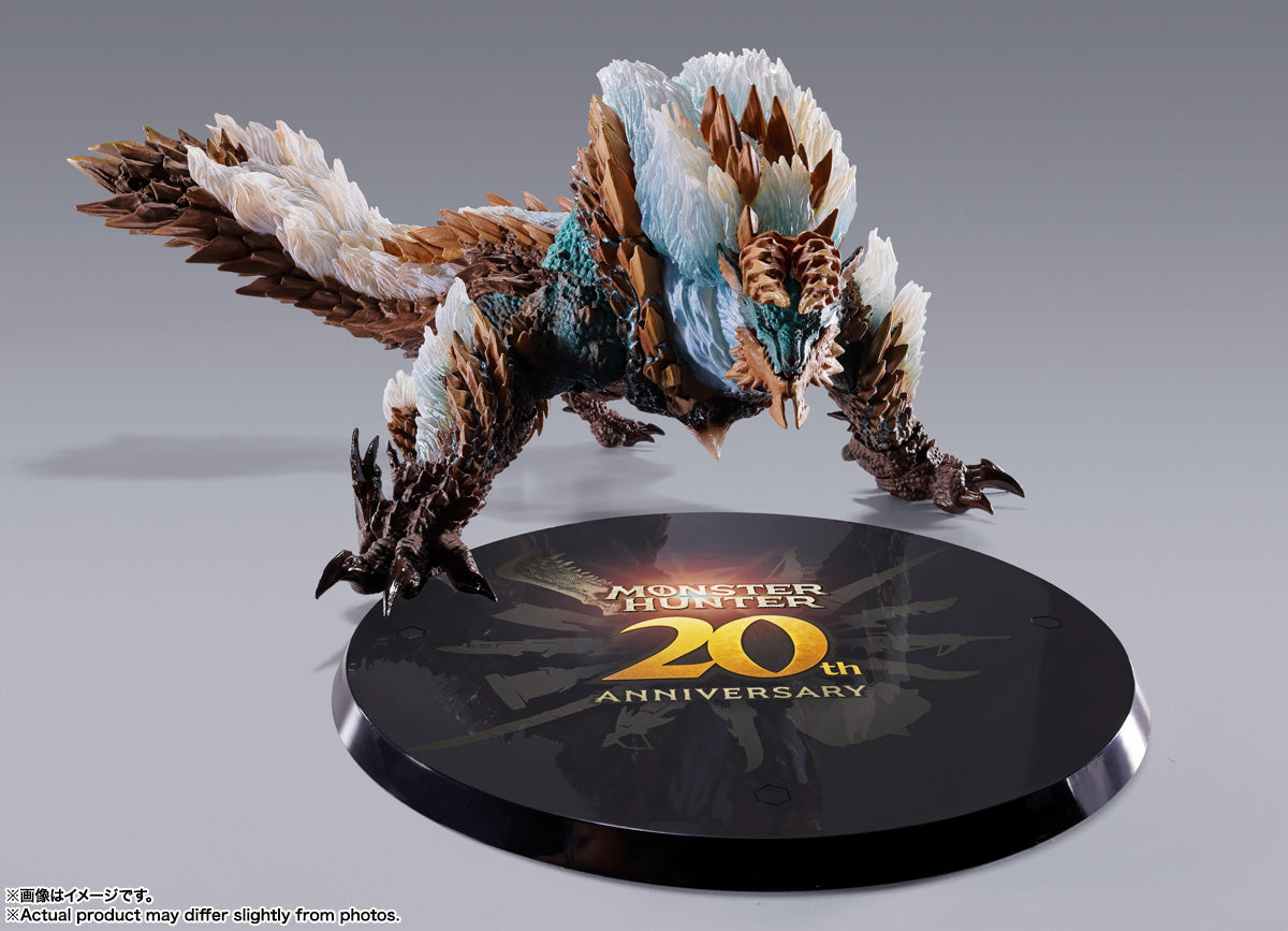 Monster Hunter BANDAI S.H.Monster Arts Series Zinogre -20th Anniversar