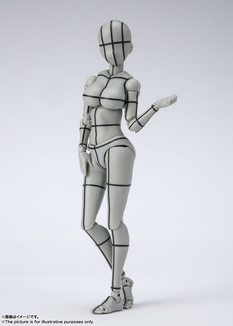 Bandai S.H.Figuarts Body-chan -Kentaro Yabuki- Wire Frame (Gray Color Ver.) (re-run)