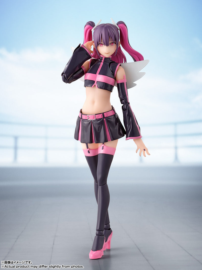 2.5 Dimensional Seduction Bandai S.H.Figuarts Miriella Angel Paratroopers / Mikari