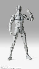 Bandai S.H.Figuarts Body-kun -Sports- Edition -Wire Frame- (Gray Color Ver.)