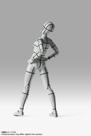 Bandai S.H.Figuarts Body-chan -Sports- Edition -Wire Frame- (Gray Color Ver.)