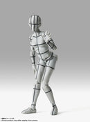 Bandai S.H.Figuarts Body-chan -Sports- Edition -Wire Frame- (Gray Color Ver.)