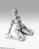 Bandai S.H.Figuarts Body-chan -Sports- Edition -Wire Frame- (Gray Color Ver.)