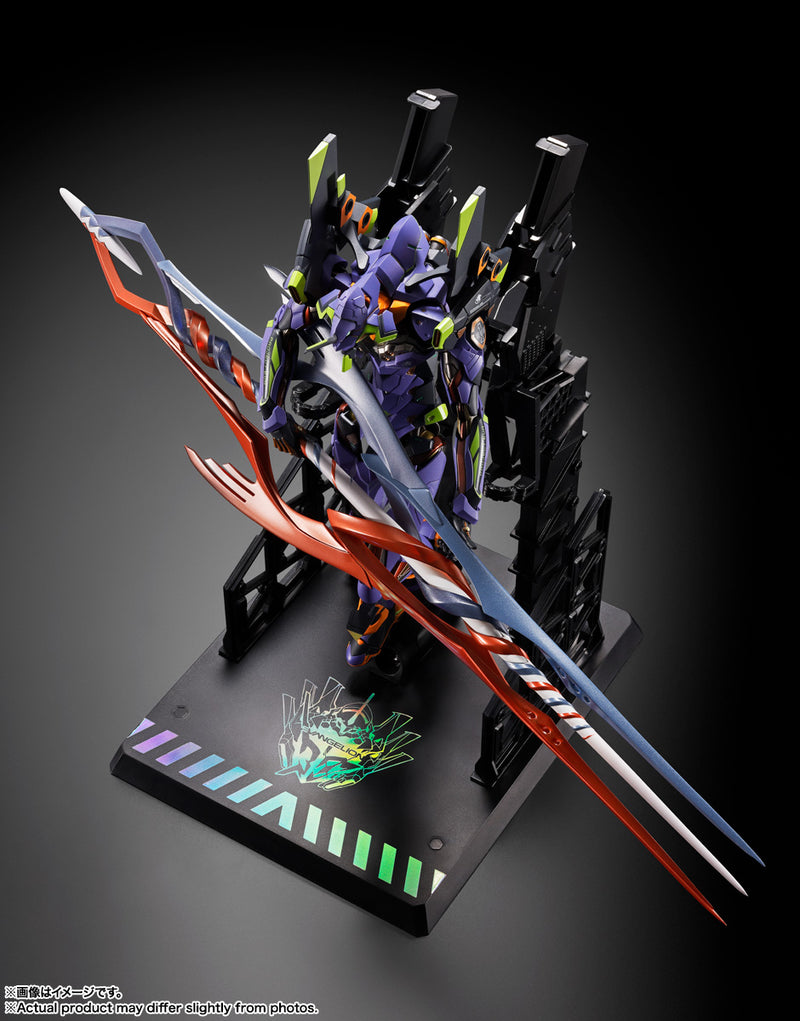 Evangelion Bandai METAL BUILD Series Evangelion Test Type-01 30th with the Spear of Gaius