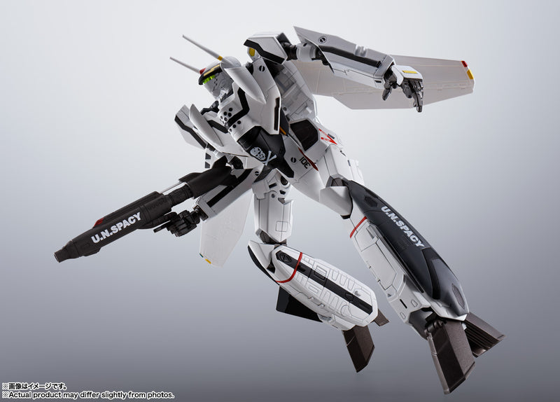 Macross Zero Bandai HI-METAL R VF-0S Phoenix (Roy Focker Fighter) + QF-2200D-B Ghost