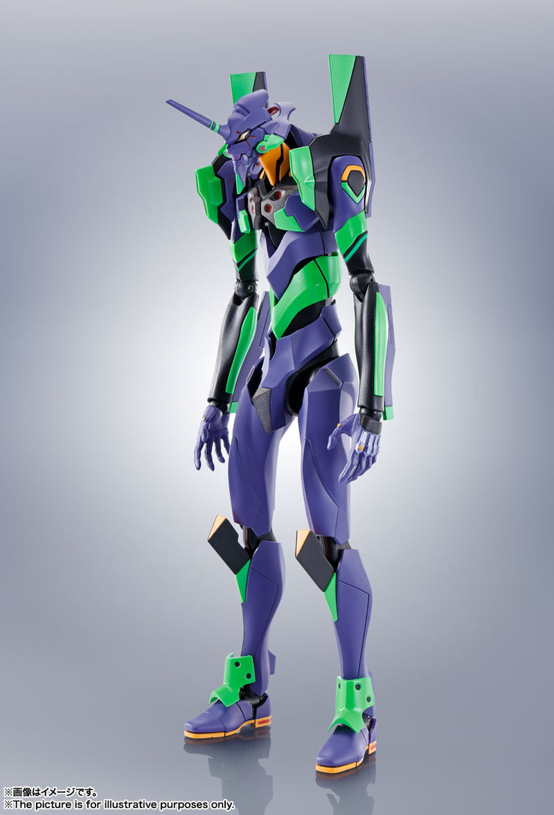 Rebuild of Evangelion Bandai Robot Spirits SIDE EVA EVA-01 + Spear of Cassius -Renewal Color Edition-