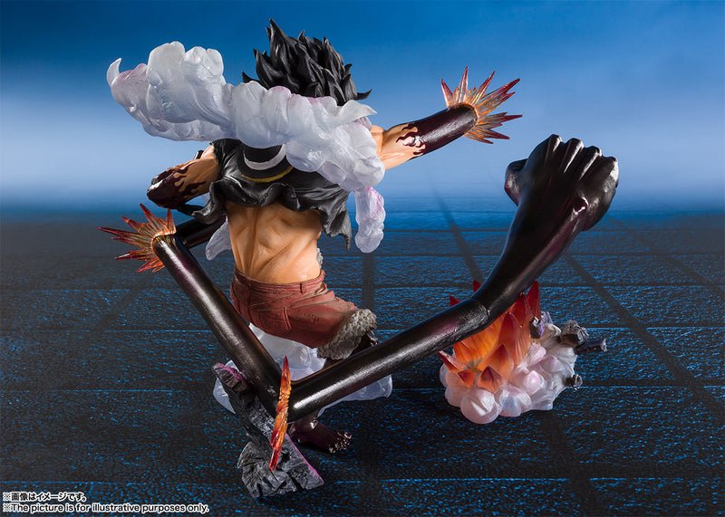 One Piece Bandai Figuarts Zero (Extra Battle) Monkey D. Luffy Gear 4 -Snakeman King Cobra- (re-run)