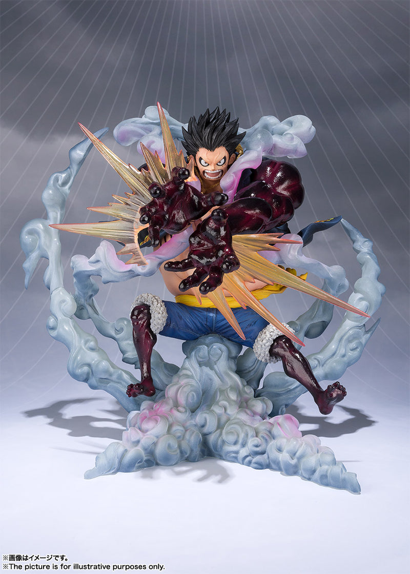 One Piece Bandai Figuarts Zero Extra Battle Monkey D. Luffy -Fourth Gear-Leo Bazooka-