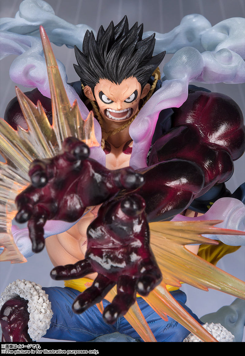 One Piece Bandai Figuarts Zero Extra Battle Monkey D. Luffy -Fourth Gear-Leo Bazooka-