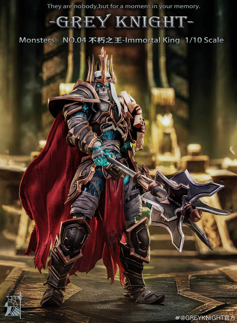 GREYKNIGHT MONSTERS-04 IMMORTAL KING 1/10 SCALE ACTION FIGURE
