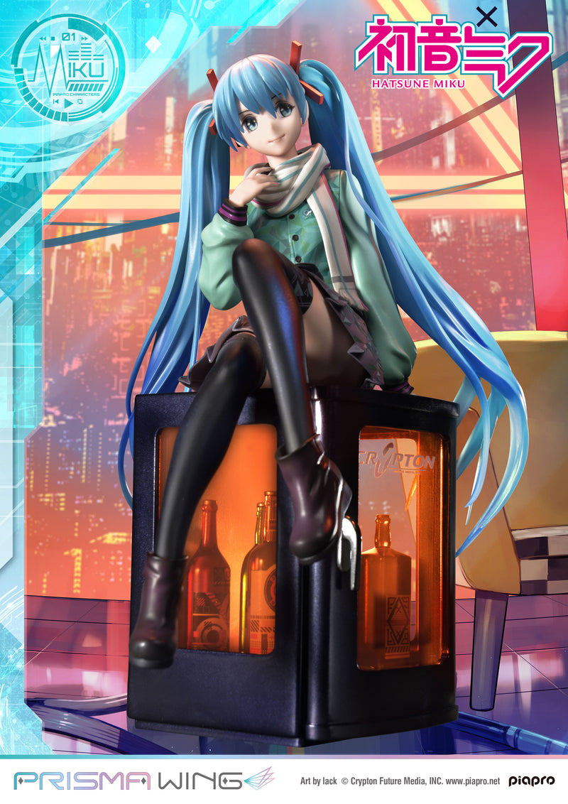 Vocaloid Piapro Characters Prime 1 Studio PRISMA WING Hatsune Miku Art by lack 1/7 Scale Figure