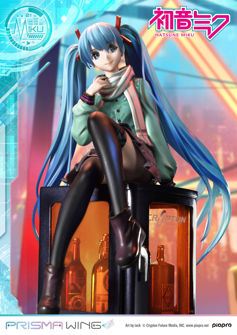 Vocaloid Piapro Characters Prime 1 Studio PRISMA WING Hatsune Miku Art by lack 1/7 Scale Figure