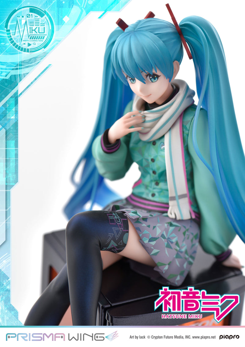 Vocaloid Piapro Characters Prime 1 Studio PRISMA WING Hatsune Miku Art by lack 1/7 Scale Figure