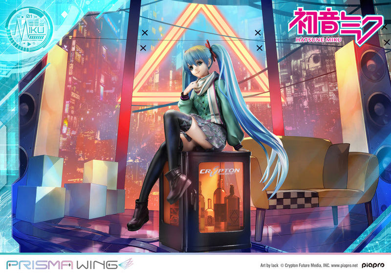 Vocaloid Piapro Characters Prime 1 Studio PRISMA WING Hatsune Miku Art by lack 1/7 Scale Figure