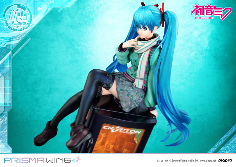 Vocaloid Piapro Characters Prime 1 Studio PRISMA WING Hatsune Miku Art by lack 1/7 Scale Figure