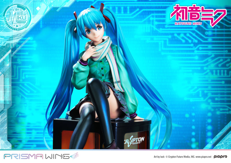 Vocaloid Piapro Characters Prime 1 Studio PRISMA WING Hatsune Miku Art by lack 1/7 Scale Figure