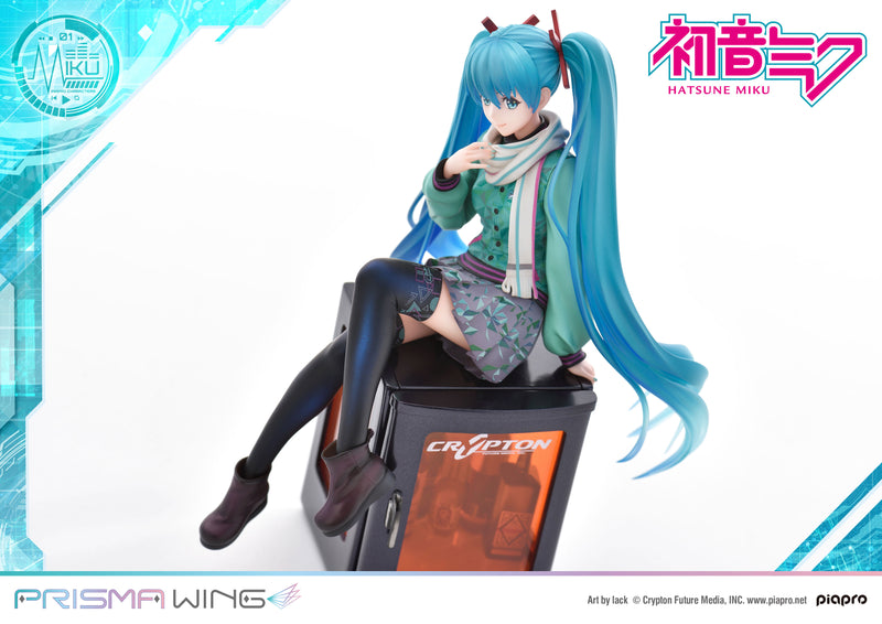 Vocaloid Piapro Characters Prime 1 Studio PRISMA WING Hatsune Miku Art by lack 1/7 Scale Figure