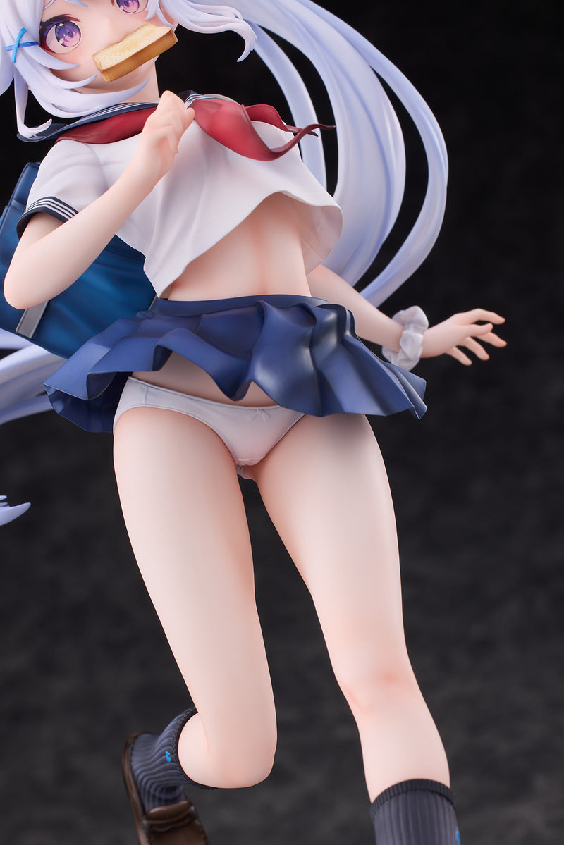illustration by Nunnu Bibi Buttons Mirai-chan Almost Late Panchira Deluxe Edition