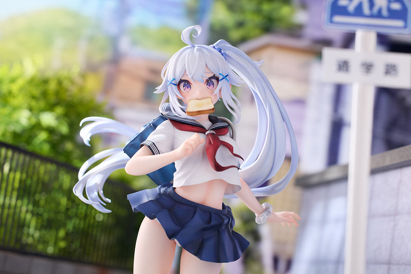 illustration by Nunnu Bibi Buttons Mirai-chan Almost Late Panchira Deluxe Edition