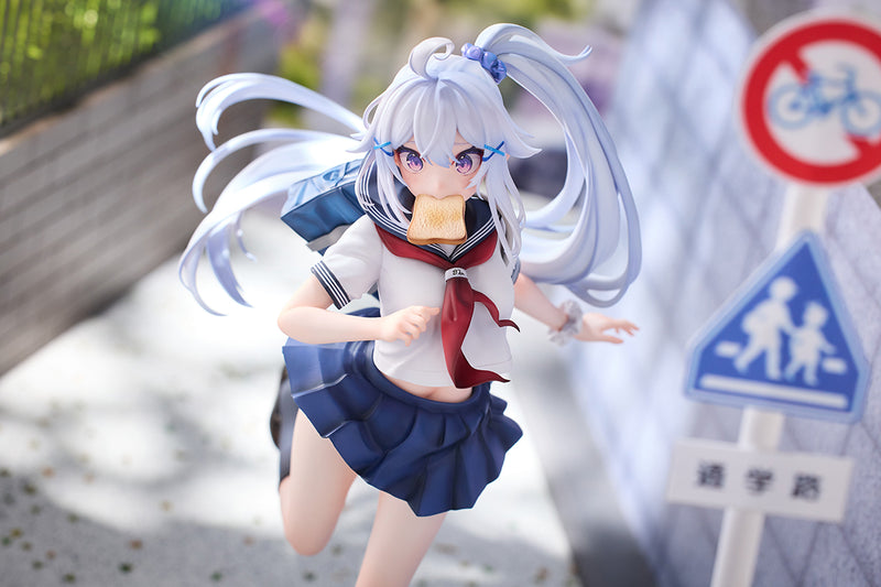 illustration by Nunnu Bibi Buttons Mirai-chan Almost Late Panchira Deluxe Edition