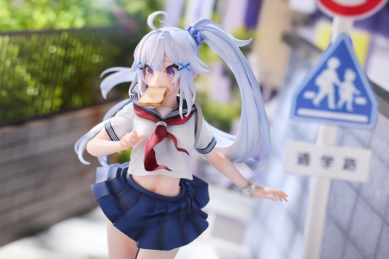 illustration by Nunnu Bibi Buttons Mirai-chan Almost Late Panchira Deluxe Edition