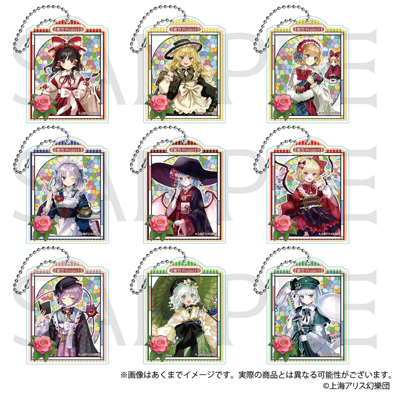 Touhou Project Y Line Trading Acrylic Key Chain Haikara-san Ver.