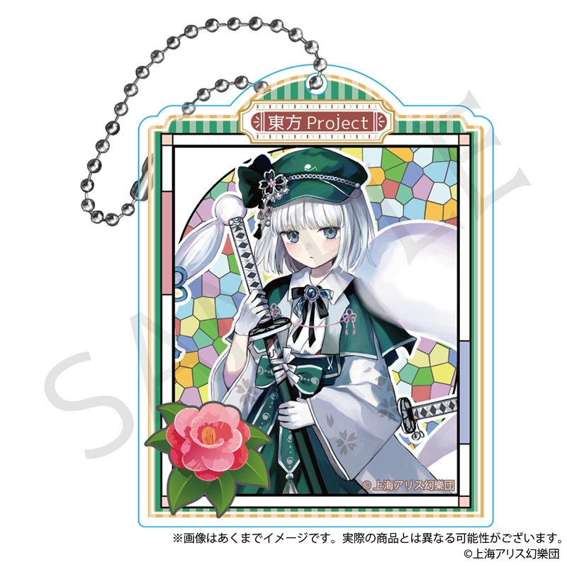 Touhou Project Y Line Trading Acrylic Key Chain Haikara-san Ver.